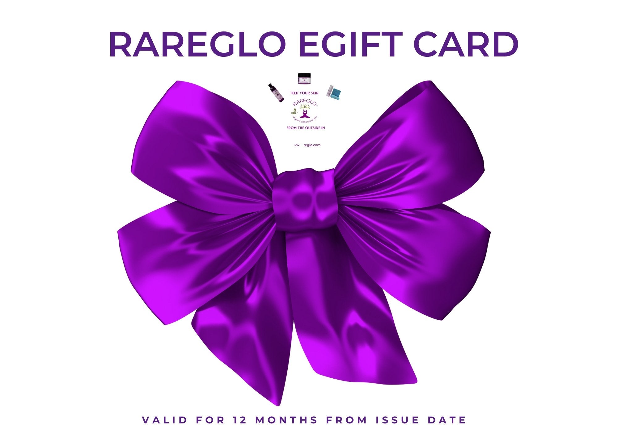 Forget Someone?  May I Suggest RareGlo E-Gift Cards? - RareGlo Organic Shea Products