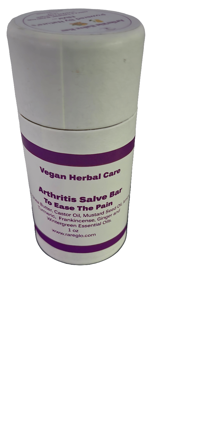 Arthritis Salve Bar - RareGlo Organic Shea Products