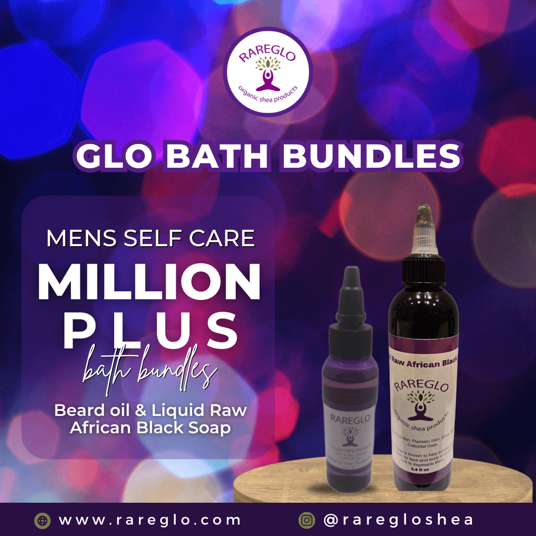 GLO Bath Bundle - RareGlo Organic Shea Products