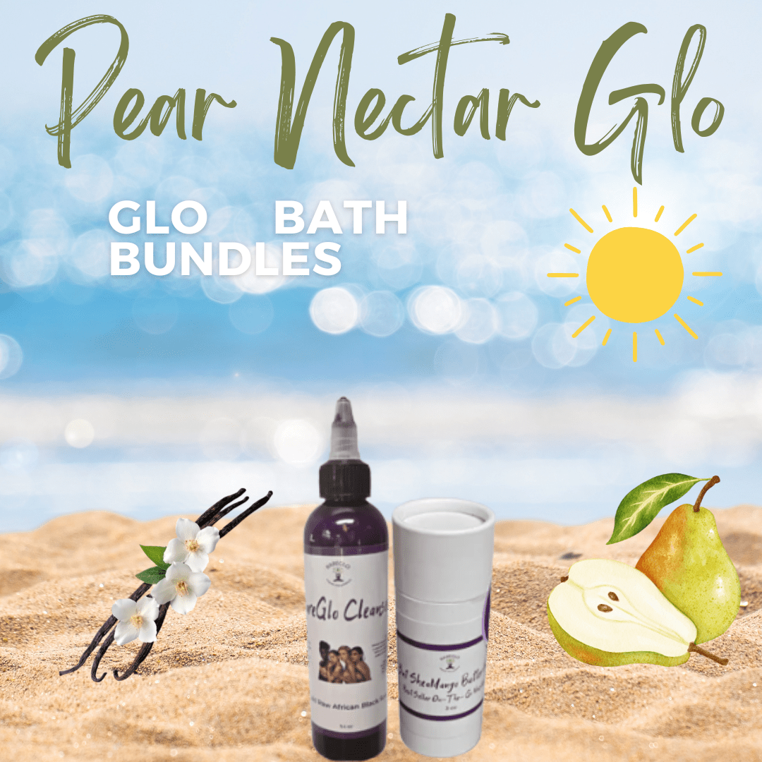 GLO Bath Bundle - RareGlo Organic Shea Products