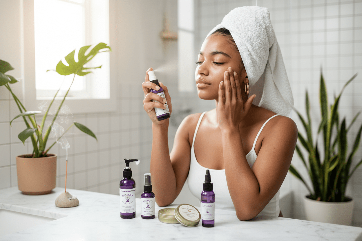 RareGlo Facial Skin Care Bundle - RareGlo Organic Shea Products