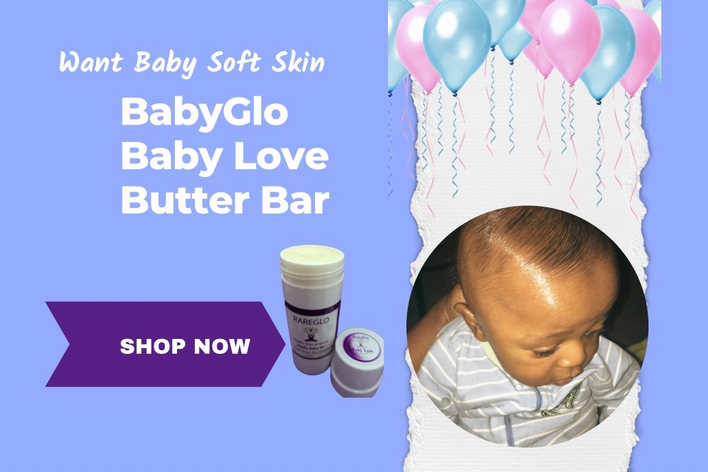 BabyGlo Butter Bar Free Sample - RareGlo Organic Shea Products