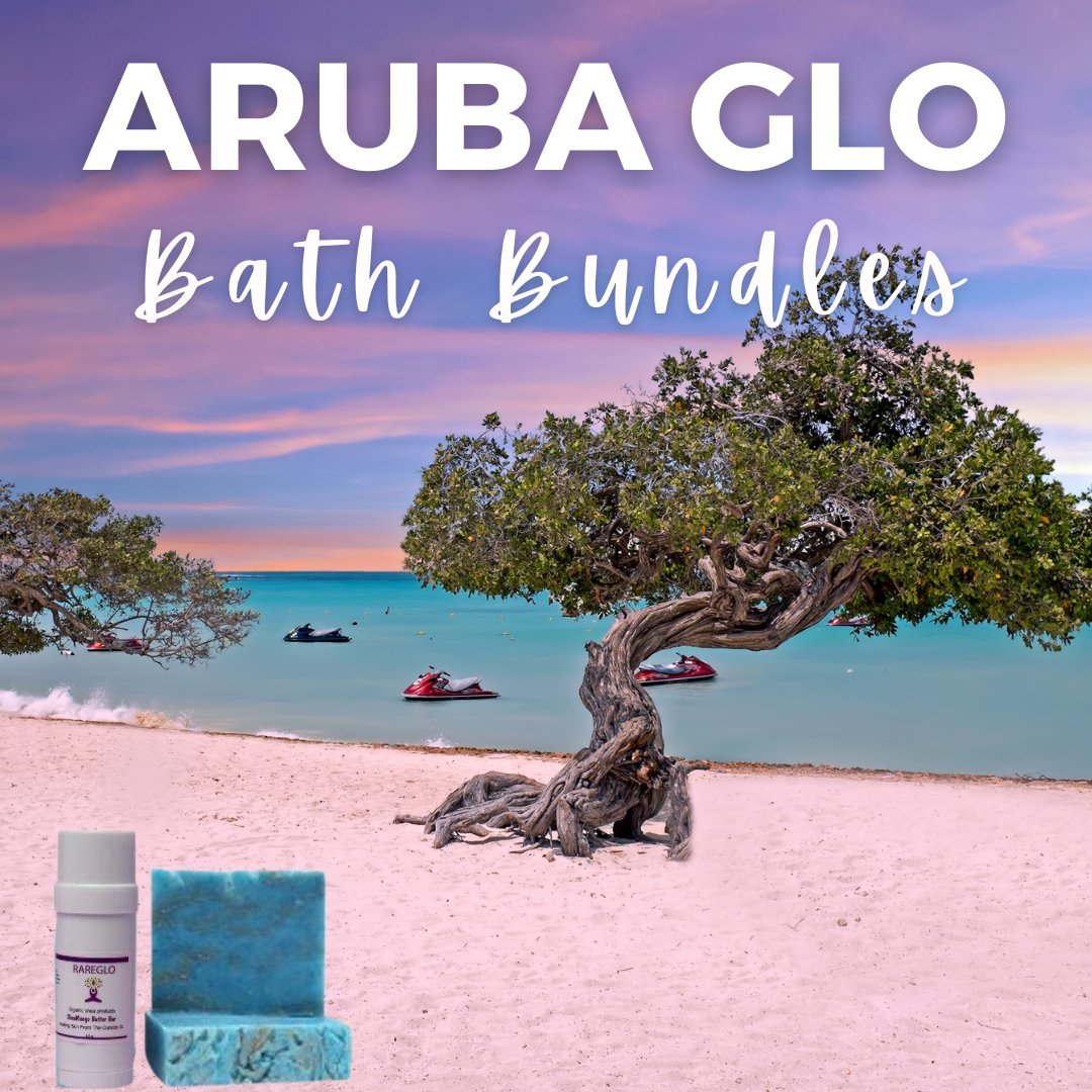 GLO Bath Bundle - RareGlo Organic Shea Products