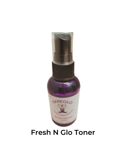 RareGlo Fresh N Glo Toner 3 fl oz - RareGlo Organic Shea Products