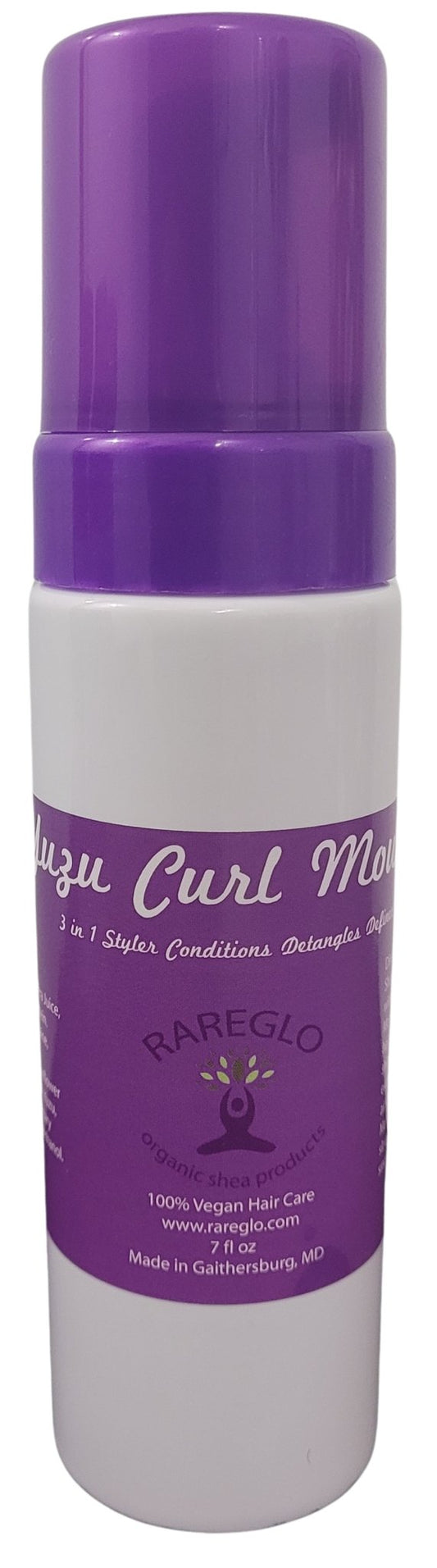 Yuzu Curl Mousse - RareGlo Organic Shea Products